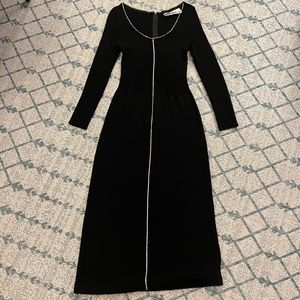 Vintage knit cocktail dress